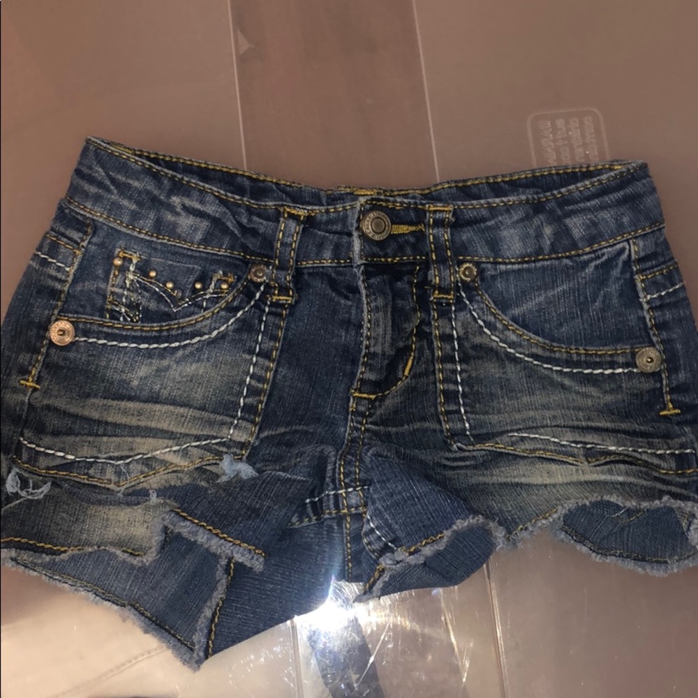 Ripped shorts